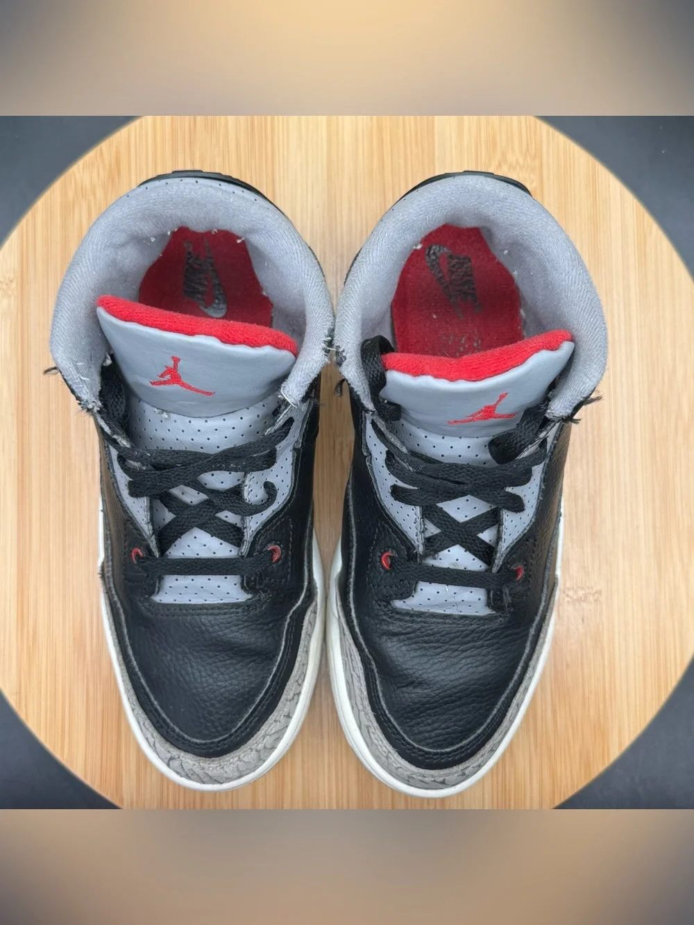 Nike Air Jordan 3 Retro (GS) “Black Cement” Youth Sz 3Y